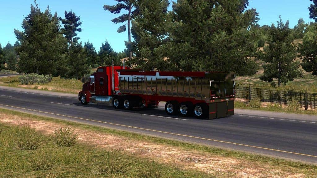 Fruehauf Single Dump 1973 V10 134x Trailer Ats Mod American Truck Simulator Mod 1701