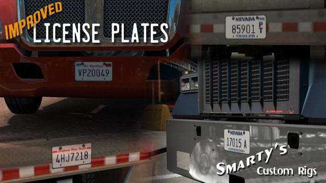 custom truck license plates