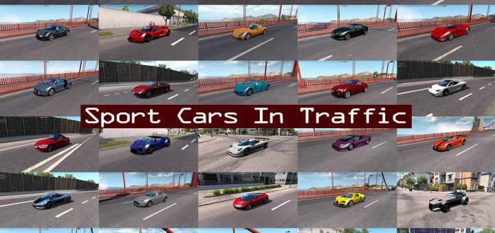 Classic Cars AI Traffic Pack By Jazzycat V2 6 For ATS ATS Mod