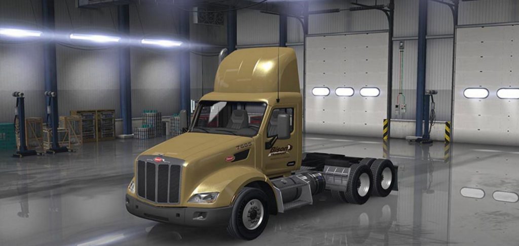 Peterbilt 579 Bison Transport Skin Mod - ATS Mod | American Truck ...