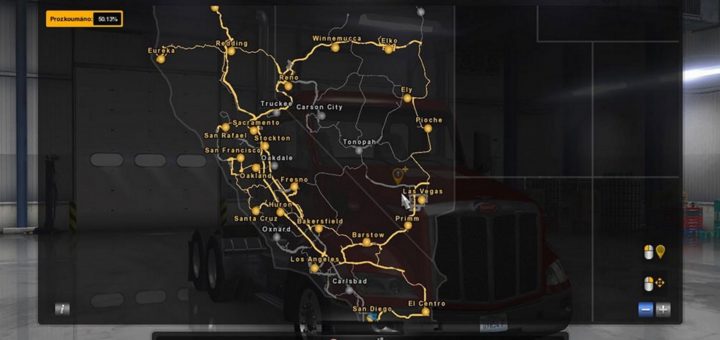 REFORMA C2C BROKEN ROAD FIX V1.45 Mod - ATS Mod | American Truck ...