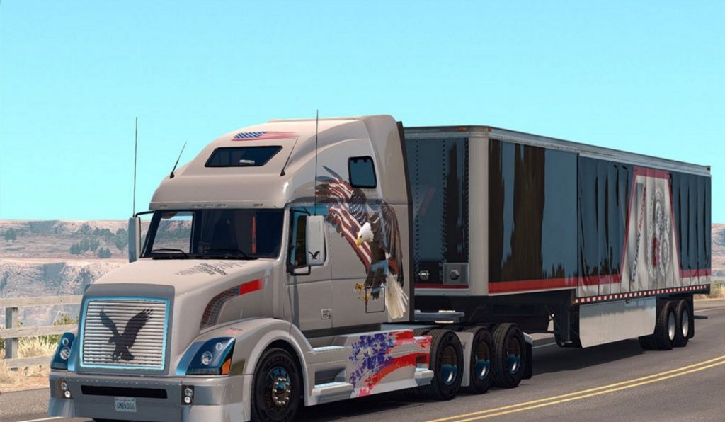 Volvo Vnl Usa Eagle Skin By Aradeth Mod Ats Mod American Truck