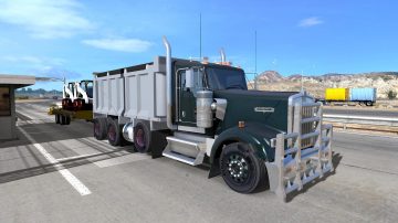 W900 DUMP TRUCK V1.0 MOD ATS - ATS Mod | American Truck Simulator Mod