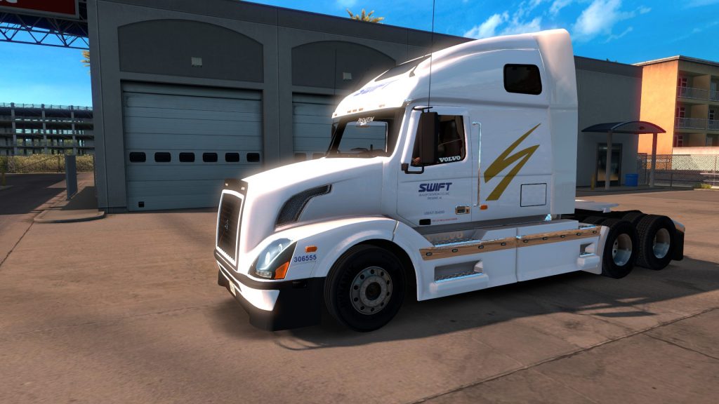 Swift Transportation Truck Skin - ATS Mod | American Truck Simulator Mod