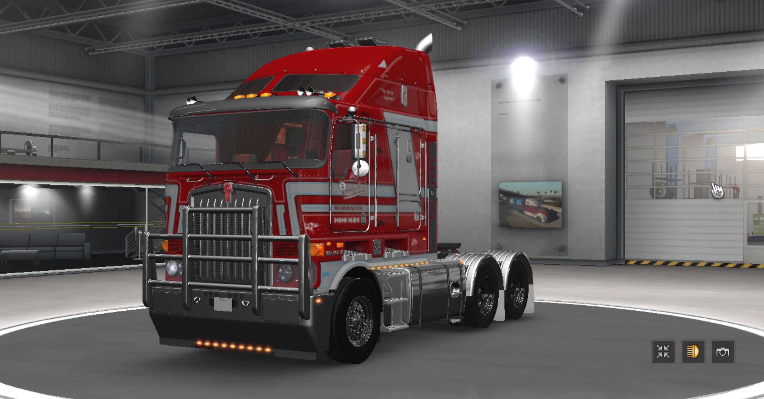 Kenworth K108 Truck Updated - ATS Mod | American Truck Simulator Mod