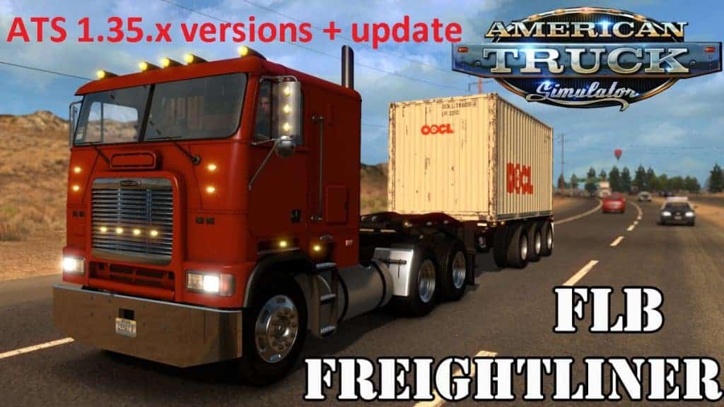 Freightliner Flb Truck V 2071 V135x Ats Mod American Truck Simulator Mod