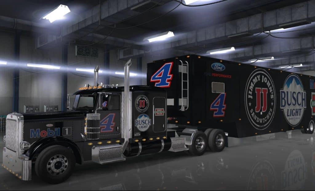 Nascar Featherlite Trailer Skins V Mod Ats Mod American Truck Simulator Mod