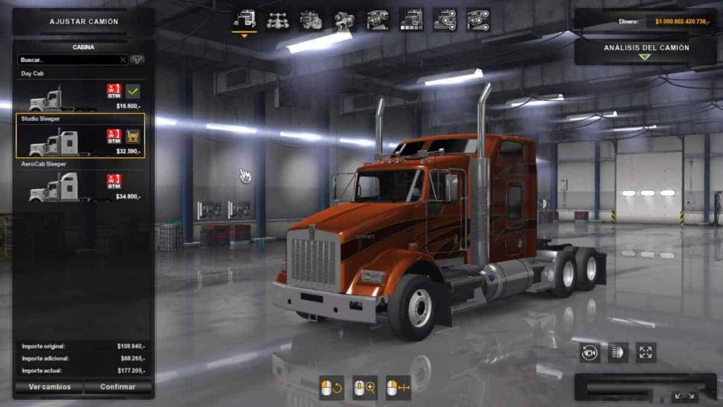 Gtm Kenworth T800 135 Dx11 Truck Ats Mod Ats Mod American Truck Simulator Mod