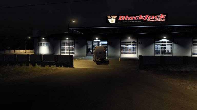 K-DOG's BlackJack Garage v1.50.1 Mod - ATS Mod | American Truck ...